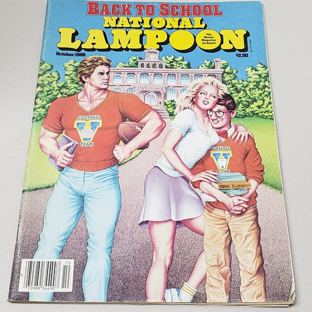 National Lampoon Magazine October 1986